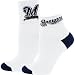 Milwaukee Brewers Ladies Short Crew Roll Down Socks