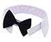 Amajiji Formal Dog Cat Pet Bow Tie Neck Tie for Small Dogs & Cat D016 (White)