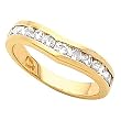 14K Yellow Gold Diamond Ring/Band - 0.50 Ct.
