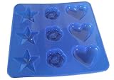 Mini Star/Heart/Rose Silicone Chocolate Mould FREE POSTAGE