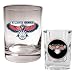 NBA Rocks Glass & Square Shot Glass Set - Primary Logo
