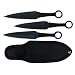 Maxam 3pc 6-1/2 in Throwing Knives in Nylon Sheath