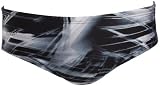 Speedo Men's Race Xtra Life Lycra Cyber Swirl Brief Swimsuit