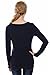 Arshiner Womens Cowl Neck Long Sleeve Maternity Nursing Tunic Blouse, Medium, Dark Blue
