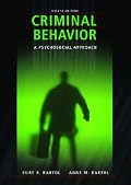 Criminal Behavior: A Psychosocial Approach (8th Edition)