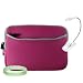Sony Reader Digital Book with touch screen Glove Sleeve bag Cover carrying Case with Accessories Pocket --- PINK + White Double Bright Sony reader 2 - LED Book Light + Vangoddy tm, Live*Laugh*Love wrist band!!!