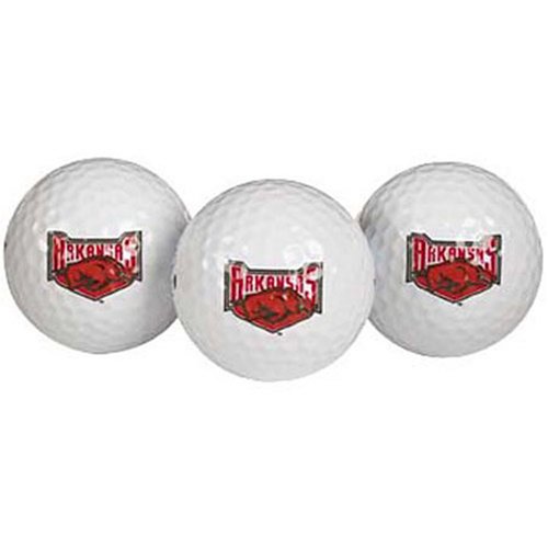 Team Effort Arkansas Razorbacks Golf Ball 3 Pack