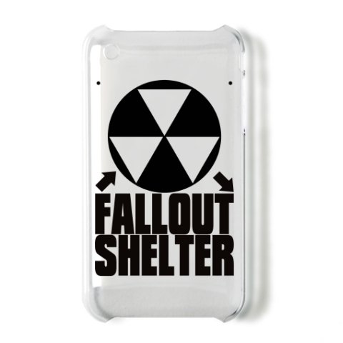 Fallout_Shelter iPhone3G/3GSオリジナルケース (クリア)
