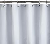 Pinzon Basics Mildew Resistant Shower Curtain Liner, White