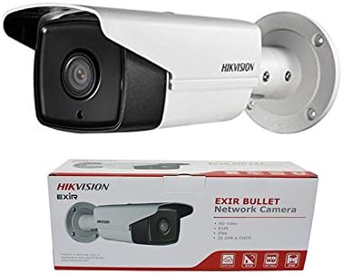 SieveBetter(TM) Original International English Version Hikvision DS-2CD2T32-I5 3MP Wireless EXIR Bullet IR POE IP Camera 4mm Lens Firmware Upgradeable, Network Camera support POE
