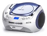 Produkt-Bild: AudioSonic CD-1585 CD Stereoradio (MP3, USB 2.0) blau/silber