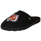Reebok Men's NFL Slipper,Bengals,Small