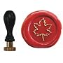 Siegel Stempel Petschaft Ahornblatt 24 mm von UDIG.de