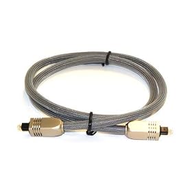 Premium Heavy Duty Optical Toslink Audio Cable for Xbox 360, PS3, Tivo, HDTV, A/V Receiver, Cablebox, etc. 3 Feet (1Meter)