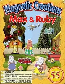 Childrens Toyshop  Toys : Magnetic Creations Playset Max and Ruby