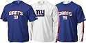 New York Giants Blue/White Gameday 3 in 1 Tee Combo