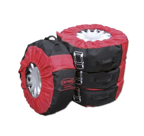 BIZOI Reifentaschen Set 4-teilig - Wasserdichte Reifenschutzhüllen 19-23 Zoll