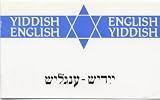 Yiddish English/English Yiddish