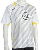 Nike Total 90 Ss Dri-Fit Print Top White - Small