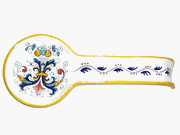 Ricco Deruta Italian Ceramic Spoon Rest