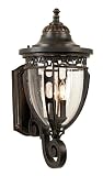 Bellisimo 23 1/4 High Bottom-Arm Outdoor Wall Light