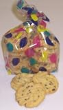 Gourmet Food : Scott's Cakes 1 lb. Chocolate Chip Shortbread Cookies in a Balloon Bag