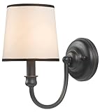 IMAGE OF World Imports Lighting 1361-29 Brisbane 1-Light Wall Sconce, Euro Bronze