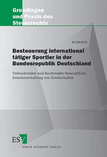 Besteuerung international tätiger Sportler in der Bundesrepublik Deutschland