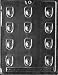 FIREMAN'S HAT Jobs Candy Mold Chocolate