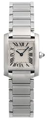 Cartier Women's Tank Francaise Stainless Steel Watch #W51008Q3