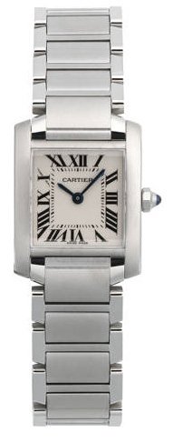 Cartier Women\'s Tank Francaise Stainless Steel Watch #W51008Q3