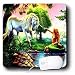 Mythical - Mermaid and Unicorn - Mouse Pads