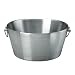 Kraftware 15" Brushed Stainless Steel Insulated Party Tub