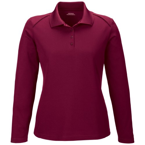 Ash City Ladies Armour Long Sleeve Polo