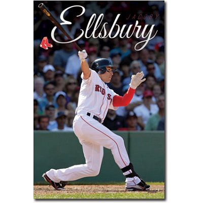(22x34) Boston Red Sox Jacoby Ellsbury Sports Poster