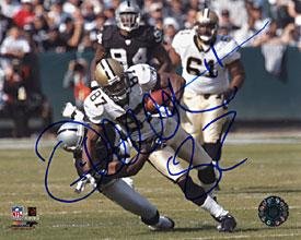 Joe Horn #82 Autographed New Orleans Saints Football 8x10 Photo - Autographed NFL Photos