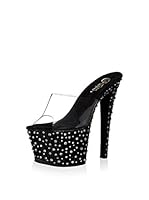 Pleaser Sandalias de tacón (Negro)