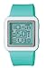 Casio Women's LDF20-3AV Digital Turquoise Resin Strap Watch