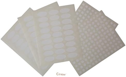 Waterproof Essential Oil Labels - 389 Labels - Guarantee - Oil-Proof - Durable - Strong Glue - Fits 5ml and Larger Bottles and Rollers - 81 Oval and 308 Round Stickers