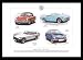 Mgb And Mgb Gt Classic Cars 1960s 1970s Mk1 Mk2 Gt Mk3 Gt V8 Art Print