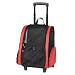 Sporty Wheel Away 3-in-1 Pet Carrier - Red/ Black (Medium)