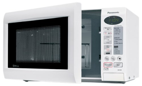 Panasonic NN-K155W Digital Grill Microwave Oven White 17L 800W