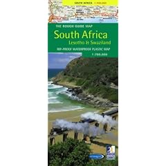 A Rough Guide Map South Africa, Lesotho and Swaziland