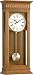 Extra Large Light Oak Pendulum wall clock Dual Westminster/whittington 4x4 chime, by London Clock Co Height 69.5cm