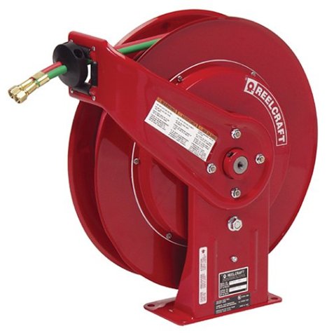 Reelcraft 7450 OHP 14-Inchx50 Grease Hose Reel
