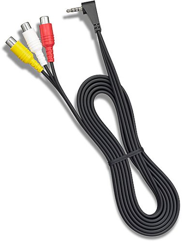 Pioneer CD RM10 Cable Composite audio video to miniplug Connect an audio video source to your Pioneer AVIC D3 receiver