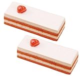 美濃焼 手作り ケーキレスト (箸置き) WH 長角 2個セット 3-417の画像