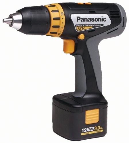 Panasonic EY6409GQKW 12-Volt NiMH 1/2-Inch Cordless Drill/Driver Kit