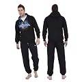 Mens New York Hooded Sweatshirt/Hoodie and Jogging Bottoms Set