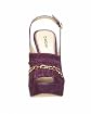 Gwen Kiltie Suede Slingback Product Image
